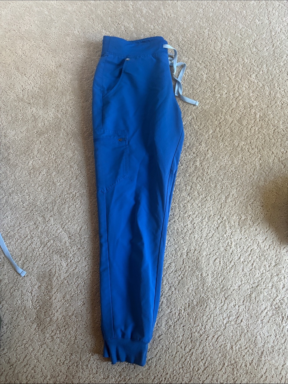 Figs Joggers in Royal Blue - Picture 3 of 3